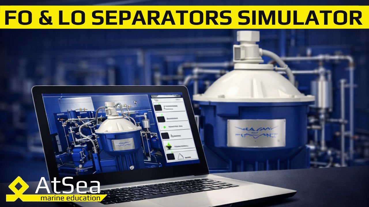 Fuel oil &amp; Lube Oil Separators Simulator